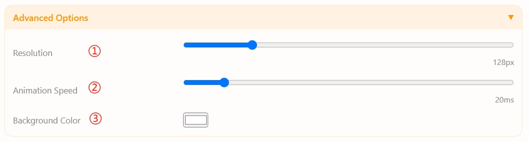 Pet Pet Generator parameter settings screenshot